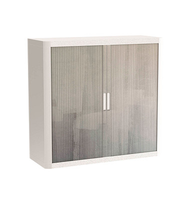 easyOffice Contents Rollladenschrank 61902 2 Fachböden 110,0 x 41,5 x 104,0 cm