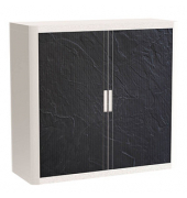 easyOffice Contents Rollladenschrank 61918 2 Fachböden 110,0 x 41,5 x 104,0 cm