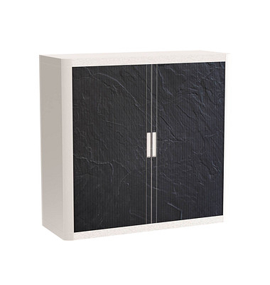 easyOffice Contents Rollladenschrank 61918 2 Fachböden 110,0 x 41,5 x 104,0 cm