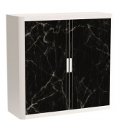 easyOffice Contents Rollladenschrank 61934 2 Fachböden 110,0 x 41,5 x 104,0 cm