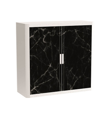 easyOffice Contents Rollladenschrank 61934 2 Fachböden 110,0 x 41,5 x 104,0 cm