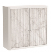 easyOffice Contents Rollladenschrank 61950 2 Fachböden 110,0 x 41,5 x 104,0 cm