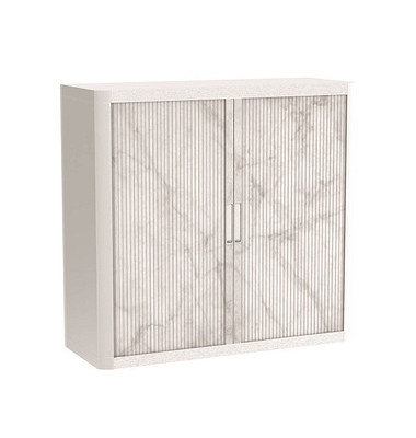 easyOffice Contents Rollladenschrank 61950 2 Fachböden 110,0 x 41,5 x 104,0 cm