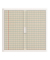 easyOffice Contents Rollladenschrank 61978 2 Fachböden 110,0 x 41,5 x 104,0 cm