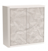 easyOffice Contents Rollladenschrank 62000 2 Fachböden 110,0 x 41,5 x 104,0 cm
