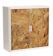 easyOffice Contents Rollladenschrank 62016 2 Fachböden 110,0 x 41,5 x 104,0 cm