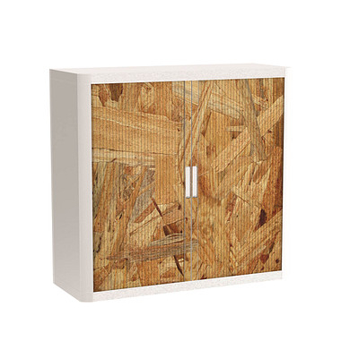 easyOffice Contents Rollladenschrank 62016 2 Fachböden 110,0 x 41,5 x 104,0 cm