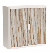 easyOffice Contents Rollladenschrank 62070 2 Fachböden 110,0 x 41,5 x 104,0 cm