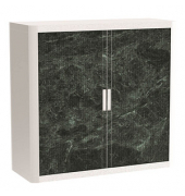 easyOffice Contents Rollladenschrank 62565 2 Fachböden 110,0 x 41,5 x 104,0 cm