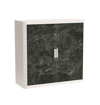 easyOffice Contents Rollladenschrank 62565 2 Fachböden 110,0 x 41,5 x 104,0 cm