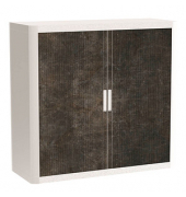 easyOffice Contents Rollladenschrank 62575 2 Fachböden 110,0 x 41,5 x 104,0 cm