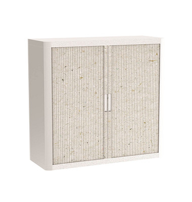 easyOffice Contents Rollladenschrank 62585 2 Fachböden 110,0 x 41,5 x 104,0 cm