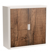 easyOffice Contents Rollladenschrank 62589 2 Fachböden 110,0 x 41,5 x 104,0 cm