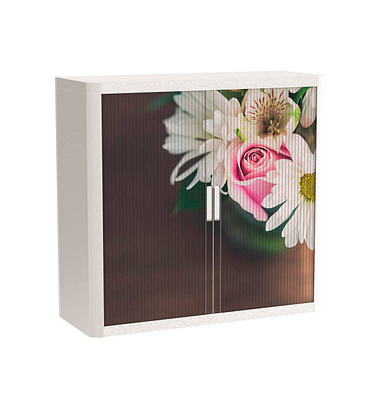 easyOffice Garden Factory Rollladenschrank 62484 2 Fachböden 110,0 x 41,5 x 104,0 cm