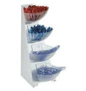 Küchenschütten Multi Rack transparentsilber 53,0 cm