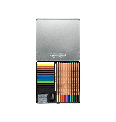 The Pastel Basic Pastellstifte farbsortiert, 1 Set
