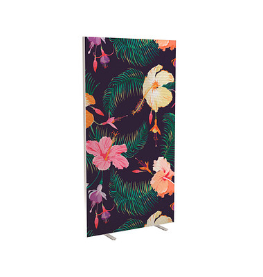 Trennwand easyScreen Tropical, 60677 bunt 94,0 x 173,4 cm