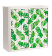 easyOffice Tropical Rollladenschrank 60612 2 Fachböden 110,0 x 41,5 x 104,0 cm