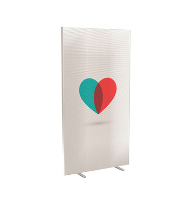 Trennwand easyScreen Business, 62167 bunt 94,0 x 173,4 cm