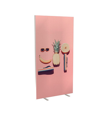 Trennwand easyScreen Tropical, 61323 bunt 94,0 x 173,4 cm