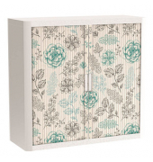 easyOffice Garden Factory Rollladenschrank 60196 2 Fachböden 110,0 x 41,5 x 104,0 cm