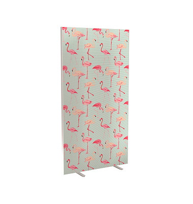 Trennwand easyScreen Tropical, 60709 bunt 94,0 x 173,4 cm