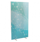 Trennwand easyScreen Business, 62193 bunt 94,0 x 173,4 cm