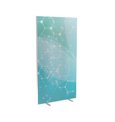 Trennwand easyScreen Business, 62193 bunt 94,0 x 173,4 cm