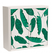 easyOffice Tropical Rollladenschrank 60644 2 Fachböden 110,0 x 41,5 x 104,0 cm