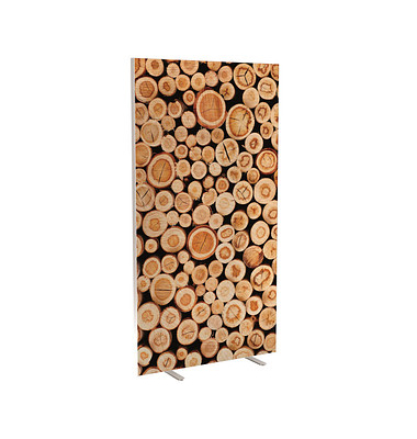 Trennwand easyScreen Industrial, 61805 bunt 94,0 x 173,4 cm