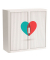 easyOffice Business Rollladenschrank 62166 2 Fachböden 110,0 x 41,5 x 104,0 cm