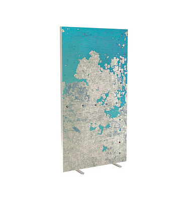Trennwand easyScreen Industrial, 61837 bunt 94,0 x 173,4 cm