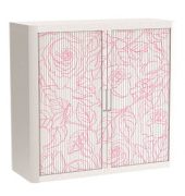 easyOffice Garden Factory Rollladenschrank 60308 2 Fachböden 110,0 x 41,5 x 104,0 cm