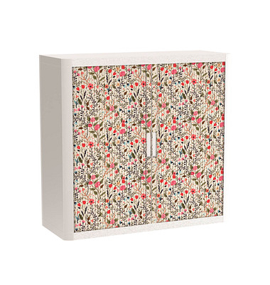 easyOffice Garden Factory Rollladenschrank 60212 2 Fachböden 110,0 x 41,5 x 104,0 cm