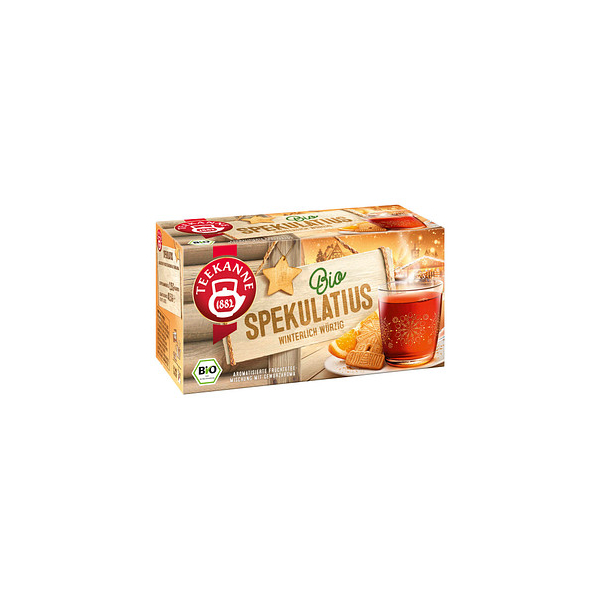 4009300019176 - TEEKANNE Früchtetee Bio Spekulatius Fruchtig Süß 18 Beutel à 225 g 4009300019176 - TEEKANNE Früchtetee Bio Spekulatius Fruchtig Süß 18 Beutel à 225 g