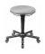 Hocker 10025 A19-TR-KL, anthrazit, mit Rollen, höhenverstellbar, bis 250kg