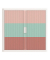 easyOffice Colour Rollladenschrank 61556 2 Fachböden 110,0 x 41,5 x 104,0 cm
