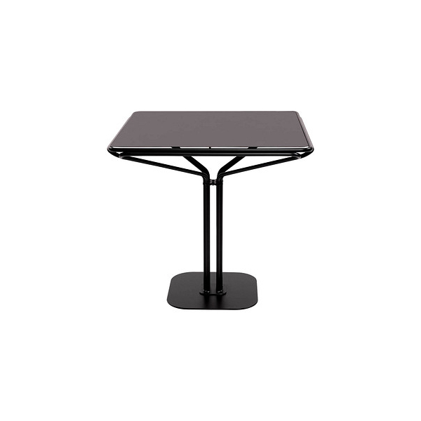 3660141959536 - Meet by Paperflow Beistelltisch Bistro Stahlgestell mit Metall-Platte mit Standfuß B 800 x T 800 x H 750 mm schwarz 3660141959536 - Meet by Paperflow Beistelltisch Bistro Stahlgestell mit Metall-Platte mit Standfuß B 800 x T 800 x H 750 mm schwarz