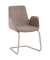 Besuchersessel myHELIOS mauve chrom Stoff