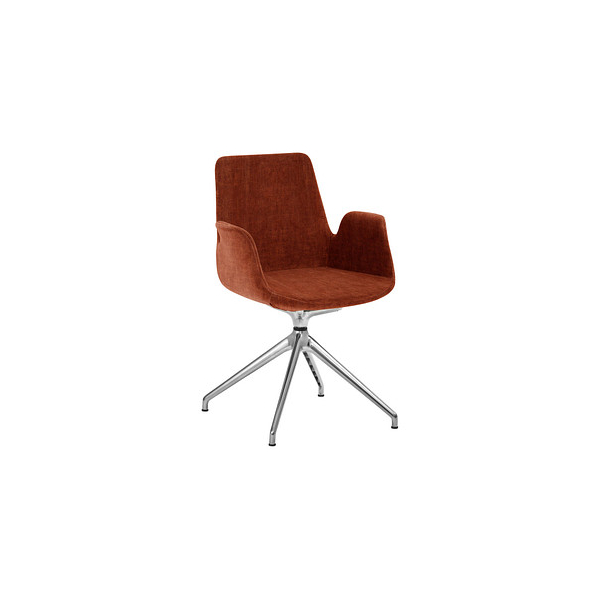 4032376535479 - Besuchersessel myHELIOS rost Aluminium poliert Stoff 4032376535479 Mayer 4032376535479 - Besuchersessel myHELIOS rost Aluminium poliert Stoff 4032376535479 Mayer
