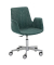 Besuchersessel myHELIOS petrol Aluminium Stoff