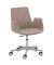 Besuchersessel myHELIOS mauve Aluminium Stoff