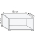 Aktenregal FlexWall grafit 80,0 x 40,0 x 39,4 cm