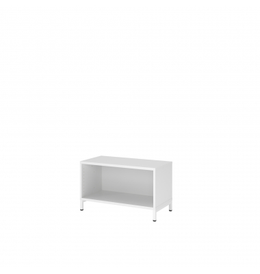 Regal FlexWall 1OH Sockel weiß