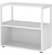 Aktenregal FlexWall weiß 80,0 x 40,0 x 74,6 cm