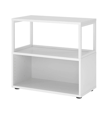 Aktenregal FlexWall weiß 80,0 x 40,0 x 74,6 cm
