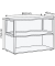 Aktenregal FlexWall grafit 80,0 x 40,0 x 74,6 cm