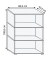 Aktenregal FlexWall grafit 80,0 x 40,0 x 109,8 cm