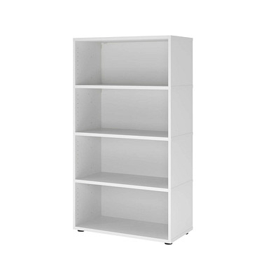 Aktenregal FlexWall weiß 80,0 x 40,0 x 145,0 cm