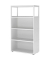 Aktenregal FlexWall weiß 80,0 x 40,0 x 145,0 cm